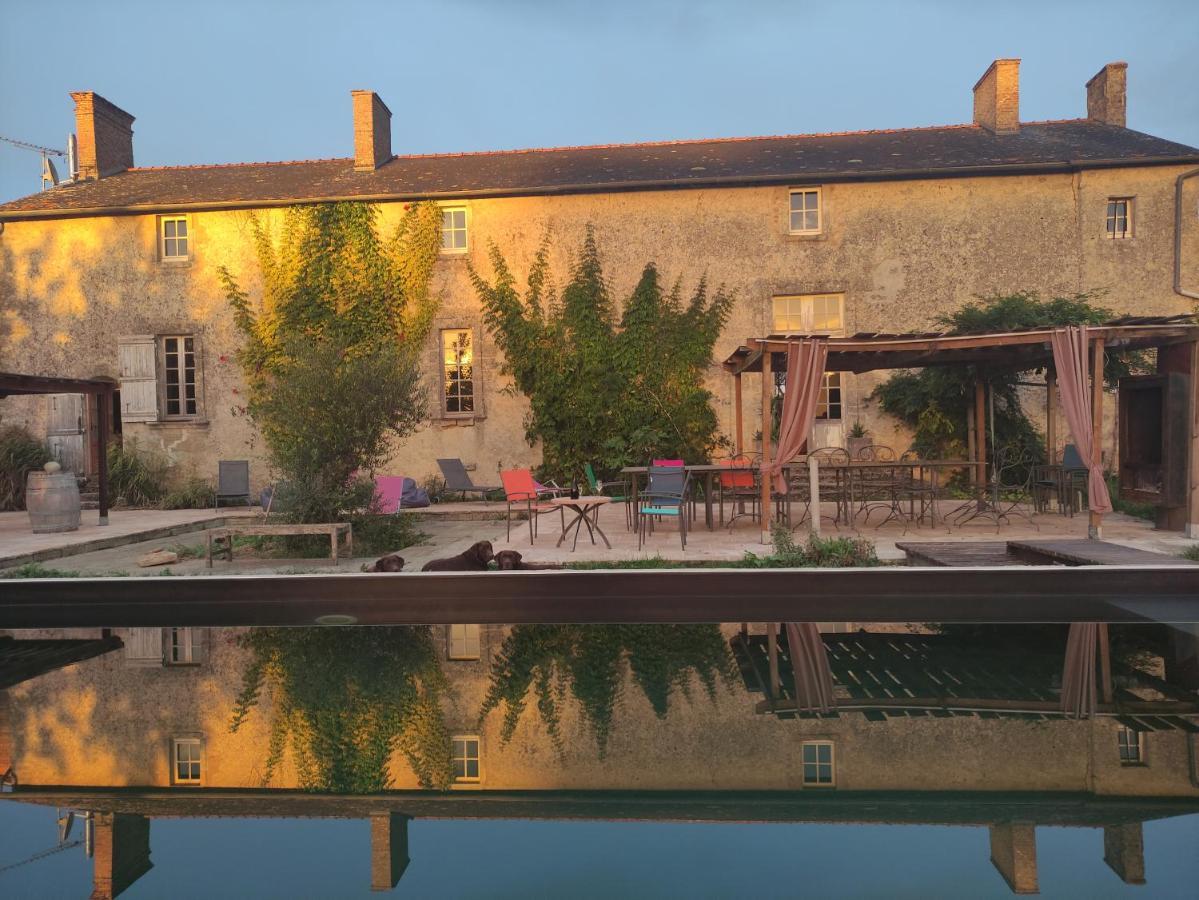 Bed and Breakfast Le Manoir De Gatines Tigné Exteriér fotografie